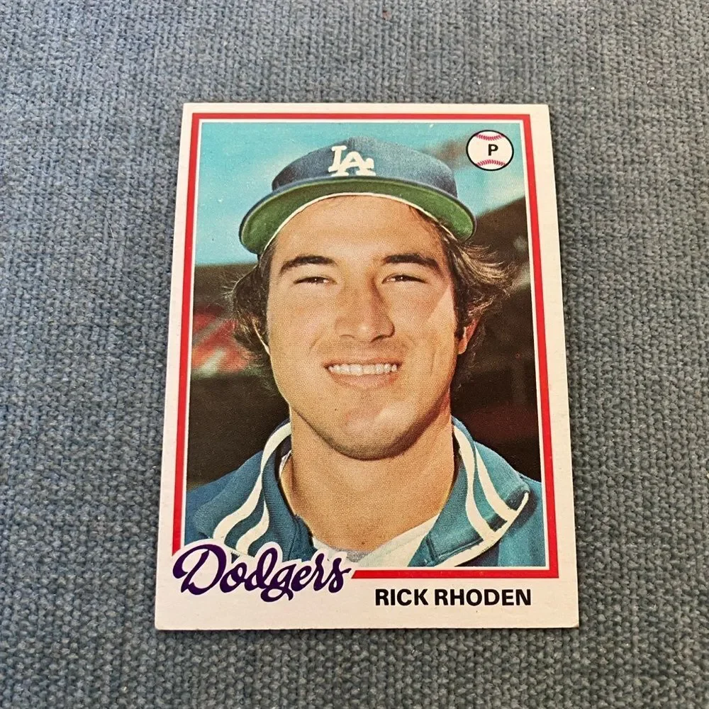 1978 Topps Los Angeles Dodgers Baseball Card Trading Card